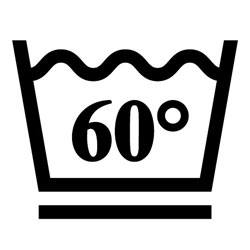 60 fokon kíméletesen mosható