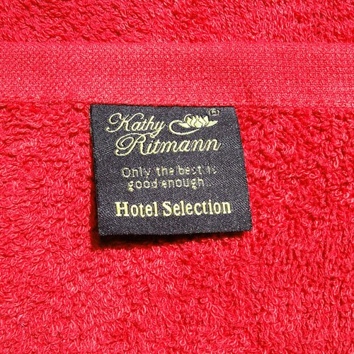 Piros frottir törölköző árgaranciával